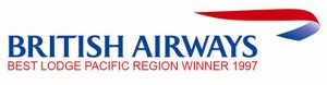 Sukau Rainforest Lodge British Airways's Best Lodge Pacific Region Winner award