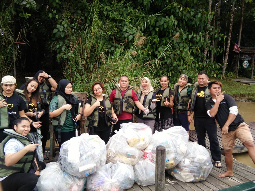 Sukau Rainforest Lodge’s River Clean-Up Efforts in 2018 and 2019