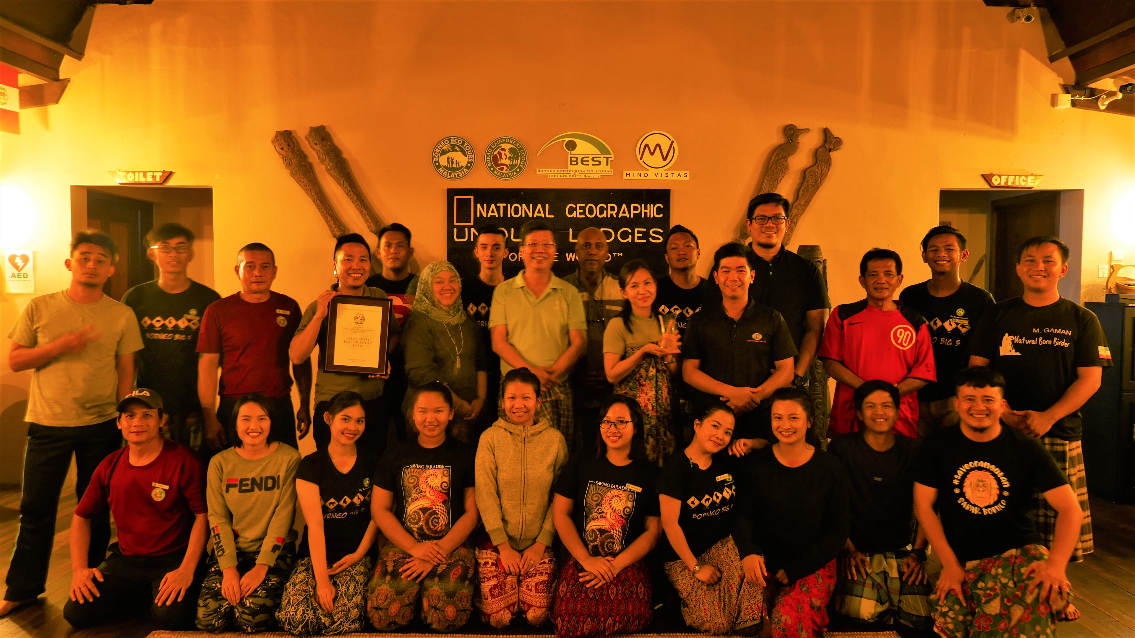 Sukau Rainforest Lodge Wins Boutique Hotel Award for Asia’s Most Eco-Friendly Hotel
