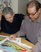 Quentin and Karen one of Sukau Rainforest Lodge conservation fellow